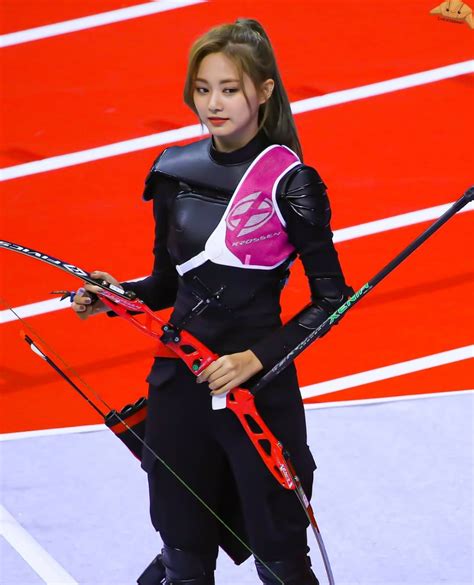 Pin By ʀɪɴᴀ On Tzuyu • Twice Archery Girl Female Athletes Tzuyu Twice