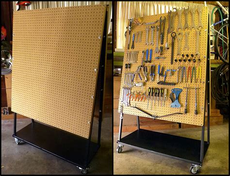 Check spelling or type a new query. DIY Rolling Pegboard Tool Storage - Core77