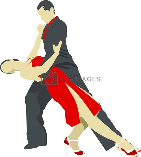 couples dancing a tango by leonido vectors and illustrations with unlimited downloads yayimages