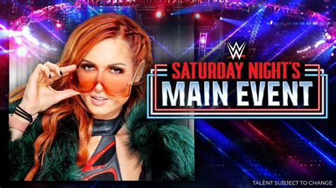 Wwe Saturday Nights Main Event Shows Announced