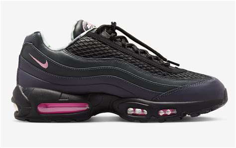 Official Images Corteiz X Nike Air Max 95 Pink Beam Sneakers Cartel