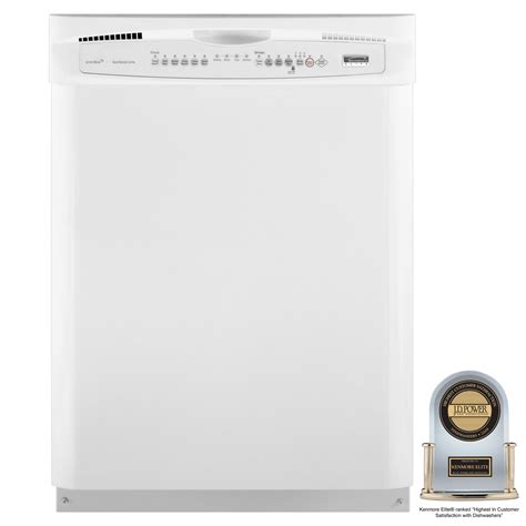 kenmore elite elite® 24 in built in dishwasher with ultra wash he filtration 1312 energy star