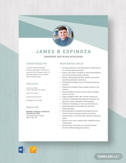 Software expert resume template curriculum vitae ppt. FREE 12+ Sample Software Developer Resume Templates in MS Word | PDF