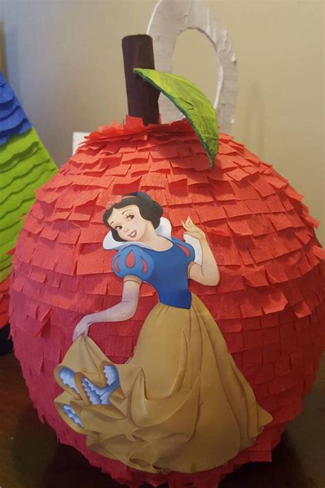 Snow White Apple Pinata Etsy
