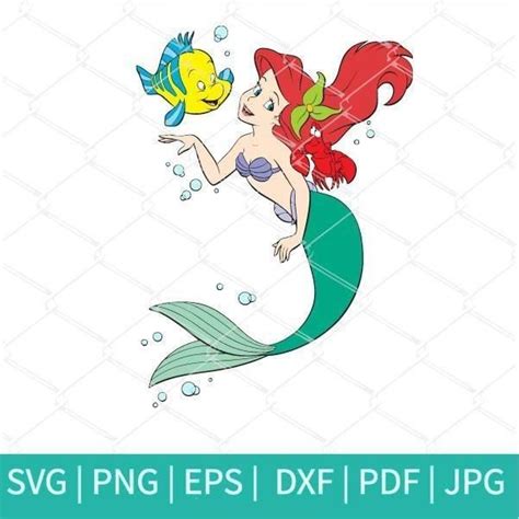 Free 342 Ariel Little Mermaid Svg Svg Png Eps Dxf File