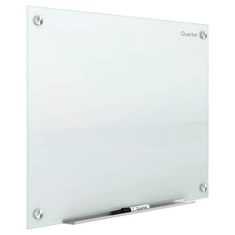 Quartet Glass Whiteboard Magnetic Dry Erase White Board 8 X 4 White Surface Infinity
