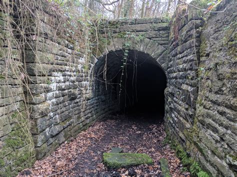 Abandoned Hidden Railway Tunnel 209 Years Old Forest Of Dean Uk