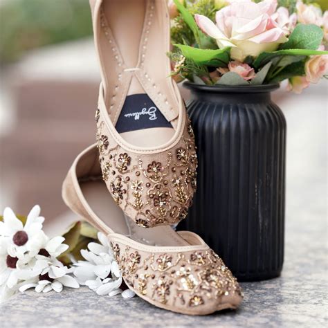 Bridal Khussa Sehnai Ethnic Footwear Bagalleria