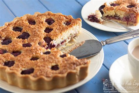 Cherry And Coconut Bakewell Tart Recipes Made Easy