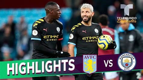 Aston Villa Vs Manchester City 1 6 Goals And Highlights Premier