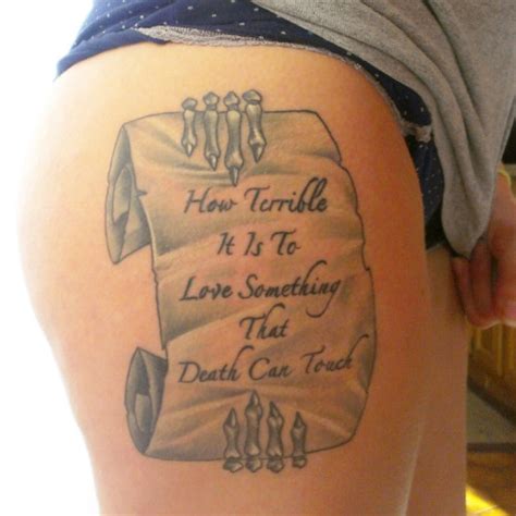 Bible Scroll Tattoo Designs
