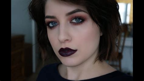 90 s grunge makeup tutorial youtube
