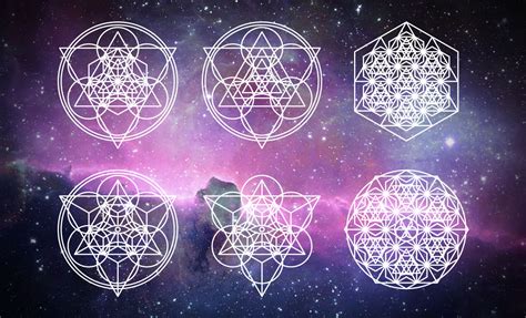 How complex can you get with circles, squares, triangles, hexagons, line segments, and more? Sacred Geometry Vector Pack for Adobe Illustrator