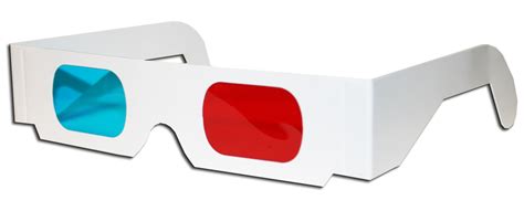 3d Anaglyph Red Cyan American Paper Optics