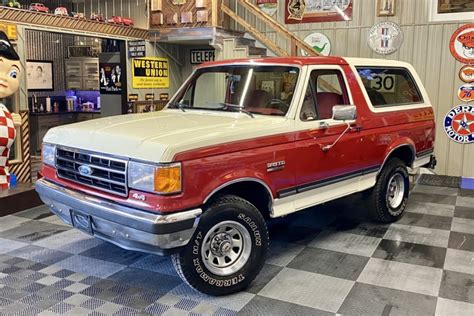 1989 Ford Bronco Xlt 4x4 For Sale On Bat Auctions Sold For 10000 On June 12 2020 Lot