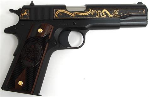 Colt Government Model 38 Super Caliber Pistol Emiliano Zapata Special