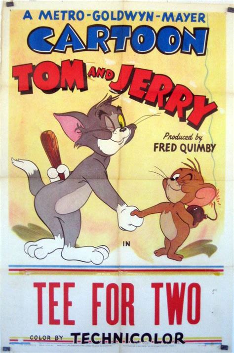 Tee For Two Tom Jerry 1952dir Joseph Barbera William Hannacast