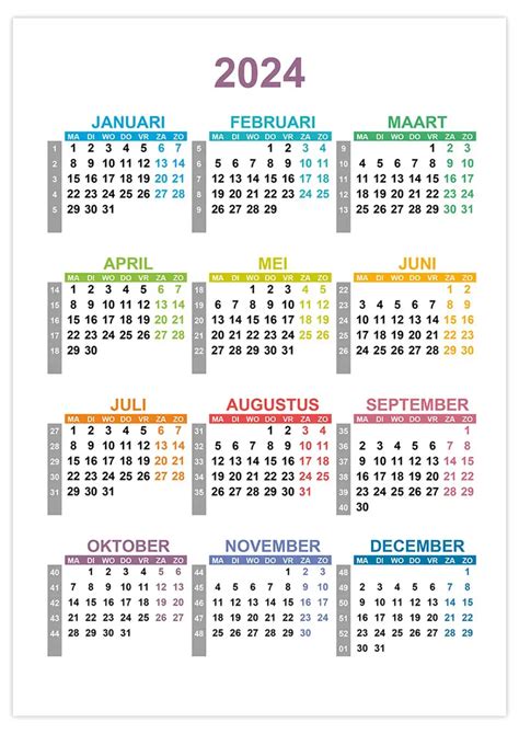 Kalender 2024 Niederlande Mit Feiertagen 40 Off