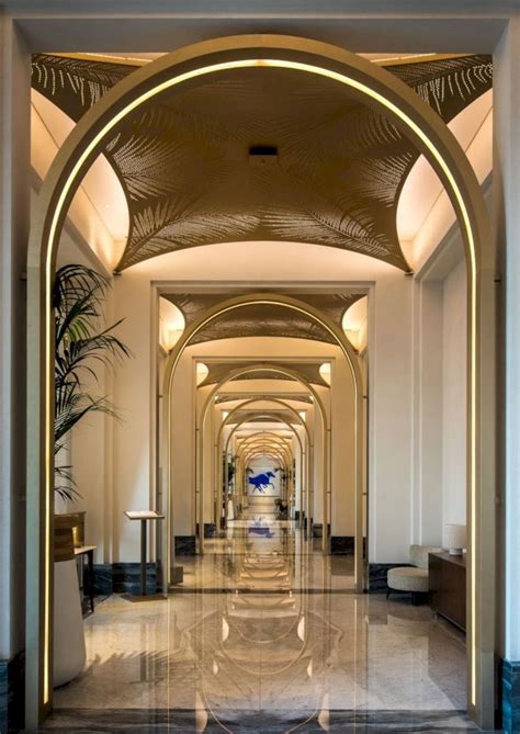 49 Beautiful Corridor Lighting Design For Perfect Hotel Luxury Hotels