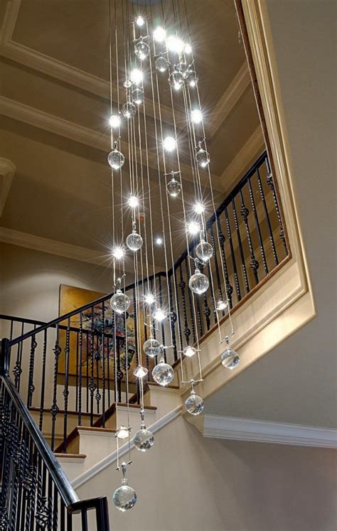 Modern Chandeliers For High Ceilings Home Design And Decorating Ideas Von