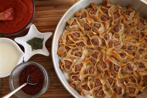 Armenian Manti Recipe Մանթի Բորակի Манты