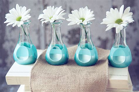 Make Paint Dipped Bud Vases Without The Mess Huffpost