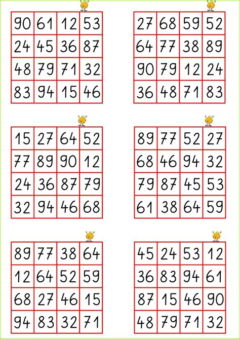 Bingo wird in vielen verschiedenen varianten gespielt und sogar im unterricht eingesetzt. 3 Zahlen Bingo Vorlage - MelTemplates - MelTemplates