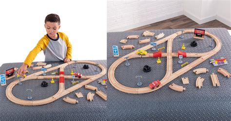 Highly Rated Cars 3 Wooden Race Track Set Save 54