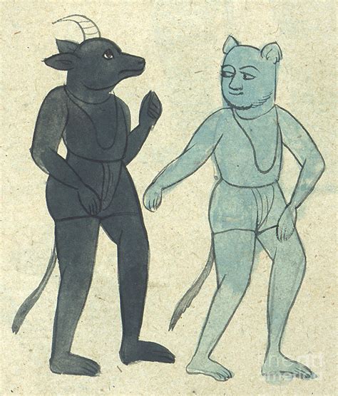 They can be either good or evil. Islamic Demons, Jinns, 17th Century Photograph by Photo ...