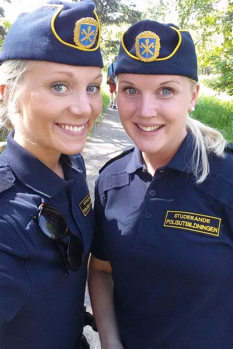 Swedish Female Police Police Women Female Cop Army Women