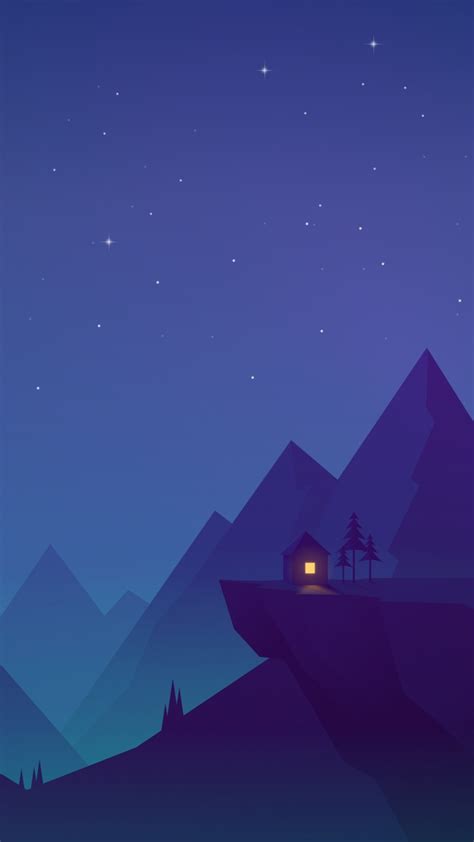 House On Mountains Animated Iphone Wallpaper Iphone Wallpapers