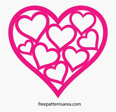 Heart Shaped Clipart Fancy Free Valentine Svg Files For Cricut Hd