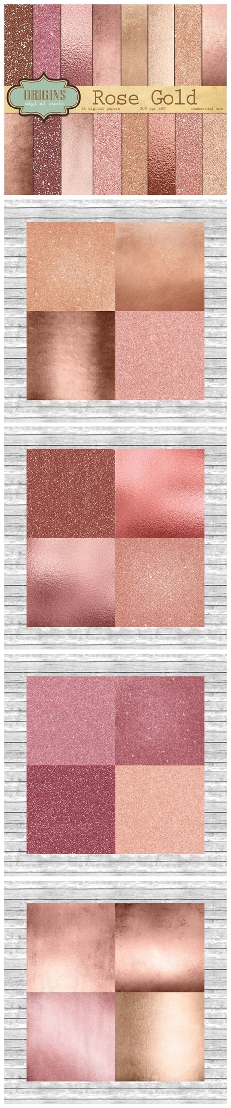 It can be bold or it can be soft, but regardless of the shade you pick, it's sure to bring life and enjoyment into your home. Rose Gold Digital Paper | Rose Gold, Rose Gold Color and ...