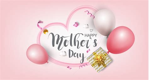 Premium Vector Happy Mothers Day Illustration 3d Style