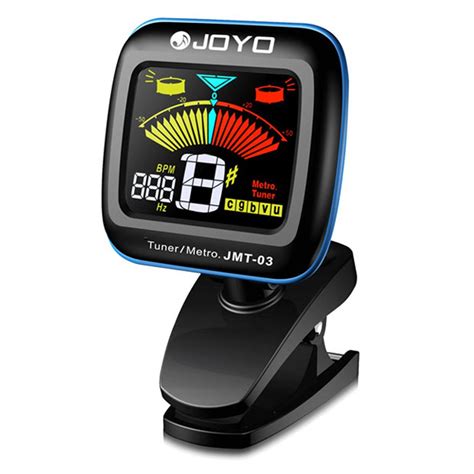 Joyo Jmt 03 Portable Guitar Tuner Color Screen Metronome Digital Tuner