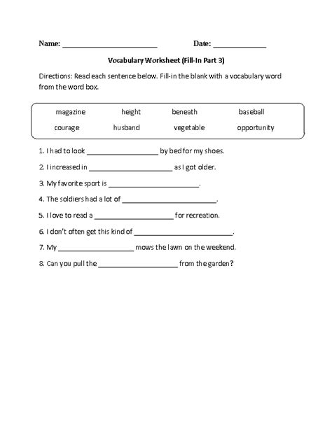 Eighth grade is a highly important year for anyone's academic success because the major things learned during this year are used throughout high school, university life and even in professional fields. 15 Best Images of 7th Grade Pronouns Worksheets - Pronouns ...