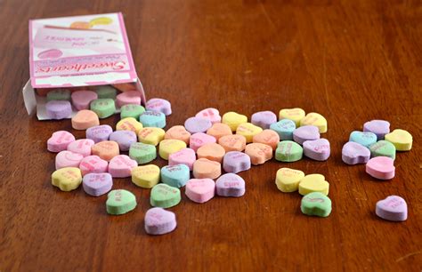 Necco Sweethearts Conversation Hearts A Valentines Day Candy