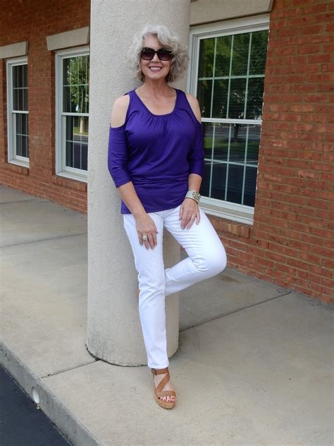 Fifty Not Frumpy The Cold Shoulder Over 50 Womens Fashion Over 60