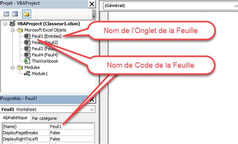 Vba S Lectionner Une Feuille Activer Une Feuille Et Obtenir La Feuille Active Automate Excel