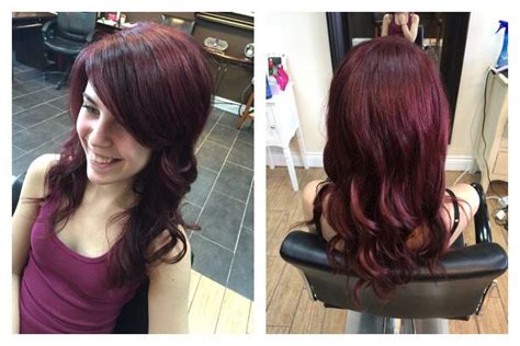 Bump Up Your Faded Red Hair With A Gorgeous Violet Base Colour Hair