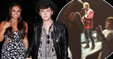Jesy Nelson And Jake Roche Engaged After He Proposes While Ed Sheeran Sings Their Favourite Song