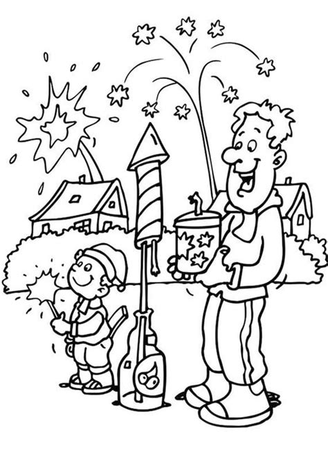 Do you want to see july 4th fireworks? Free & Easy To Print 4th Of July Coloring Pages in 2020 ...
