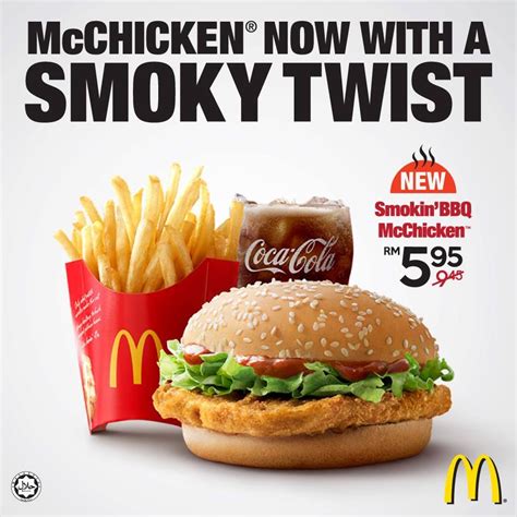 Ramadan festive new menu launch for 2019 <3 <3. Smokin' BBQ McChicken - McDonald's Malaysia #BBQ # ...