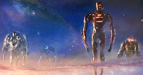 Unfortunately, marvel has removed everything that made the celestial special, the mystery, the curiosity, the wonderment, by lately, having them speak. The Eternals Concept Art Reveals Marvel's Mighty Celestials