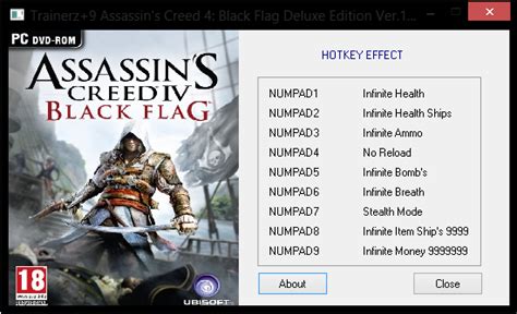 Assassins Creed Black Flag Deluxe Edition V Trainer Game