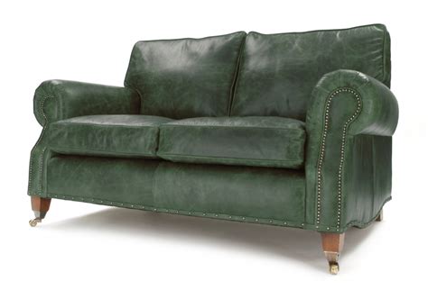 Hepburn Vintage Leather 2 Seat Sofa From Old Boot Sofas