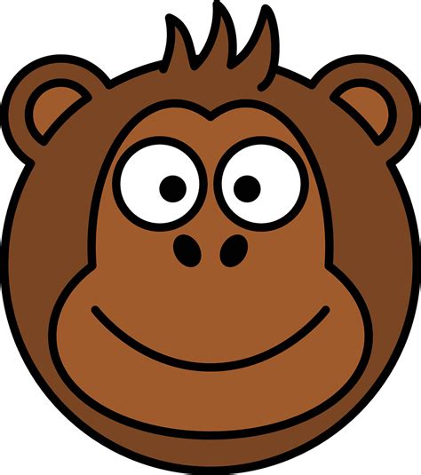 Download Monkey Ape Face Royalty Free Vector Graphic Pixabay