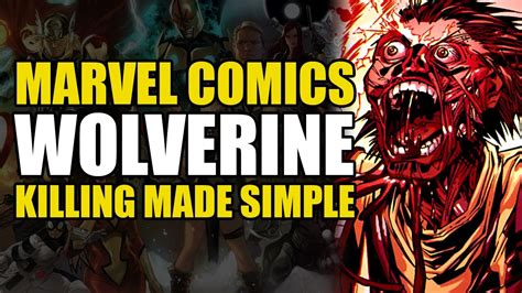 How Many Ways Can Wolverine Die Wolverine Killing Made Simple Youtube