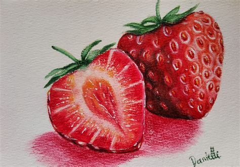 Strawberry Strawberry Art Strawberry Drawing Fruits Drawing