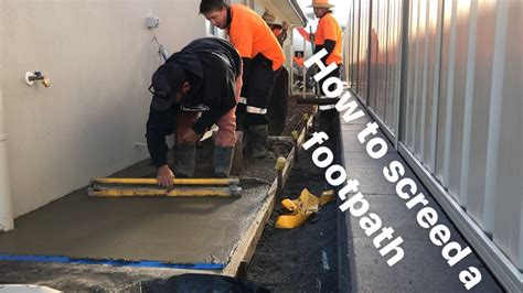 How to concrete in Australia 12 - YouTube